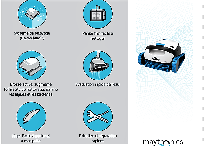 dolphin s100 Distribué par Desjoyaux 