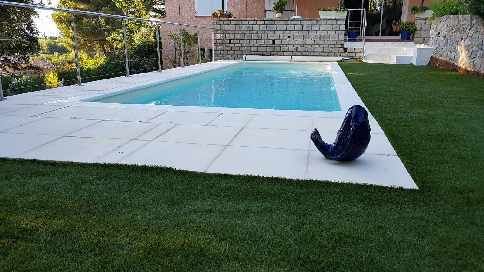 couloir de nage sable