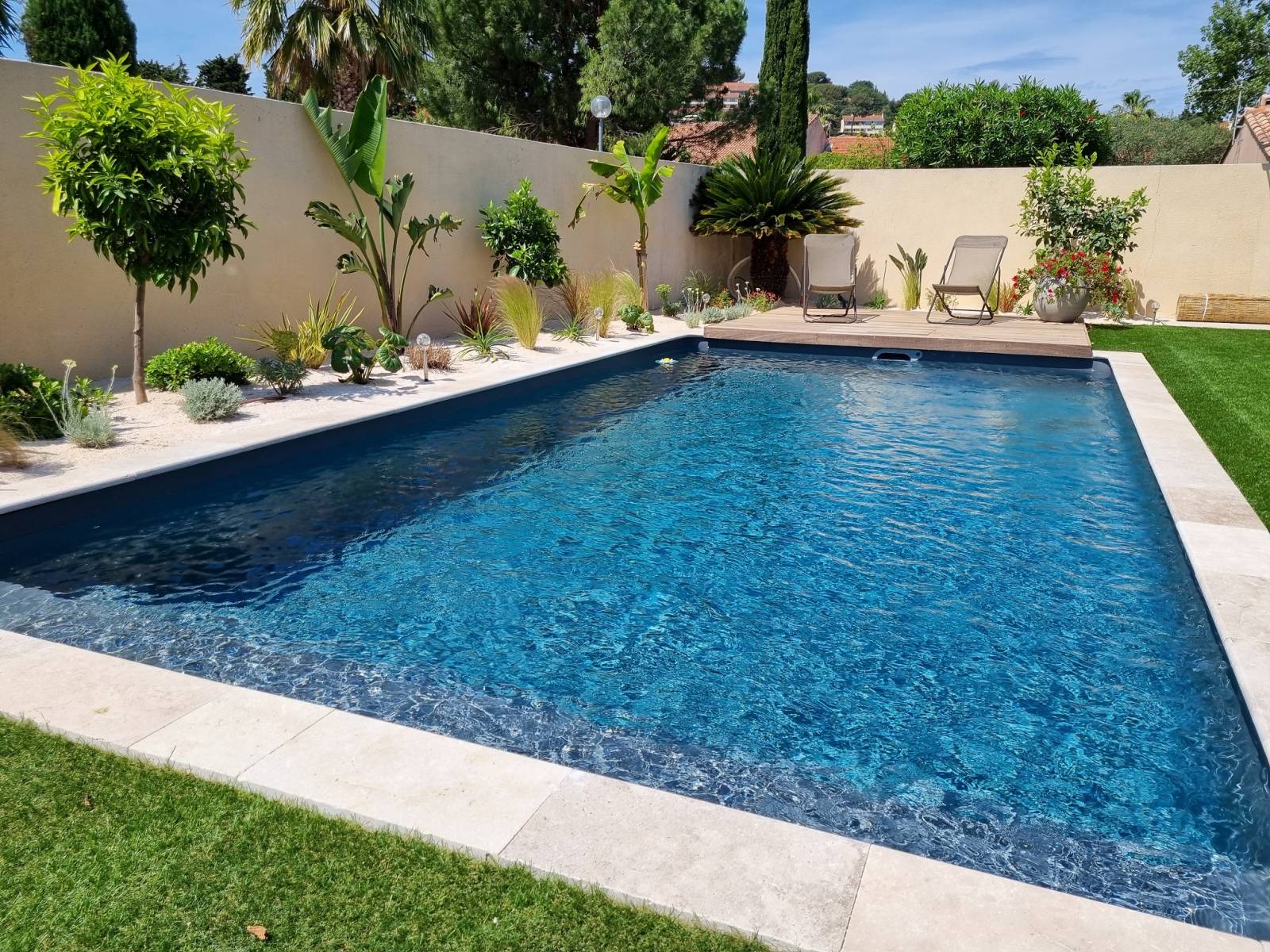piscine béton remplaçant une coque